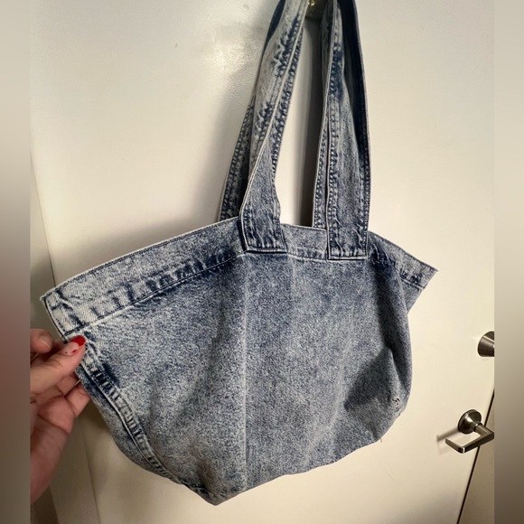 Good American Denim Jean Tote Bag - Picture 3 of 3